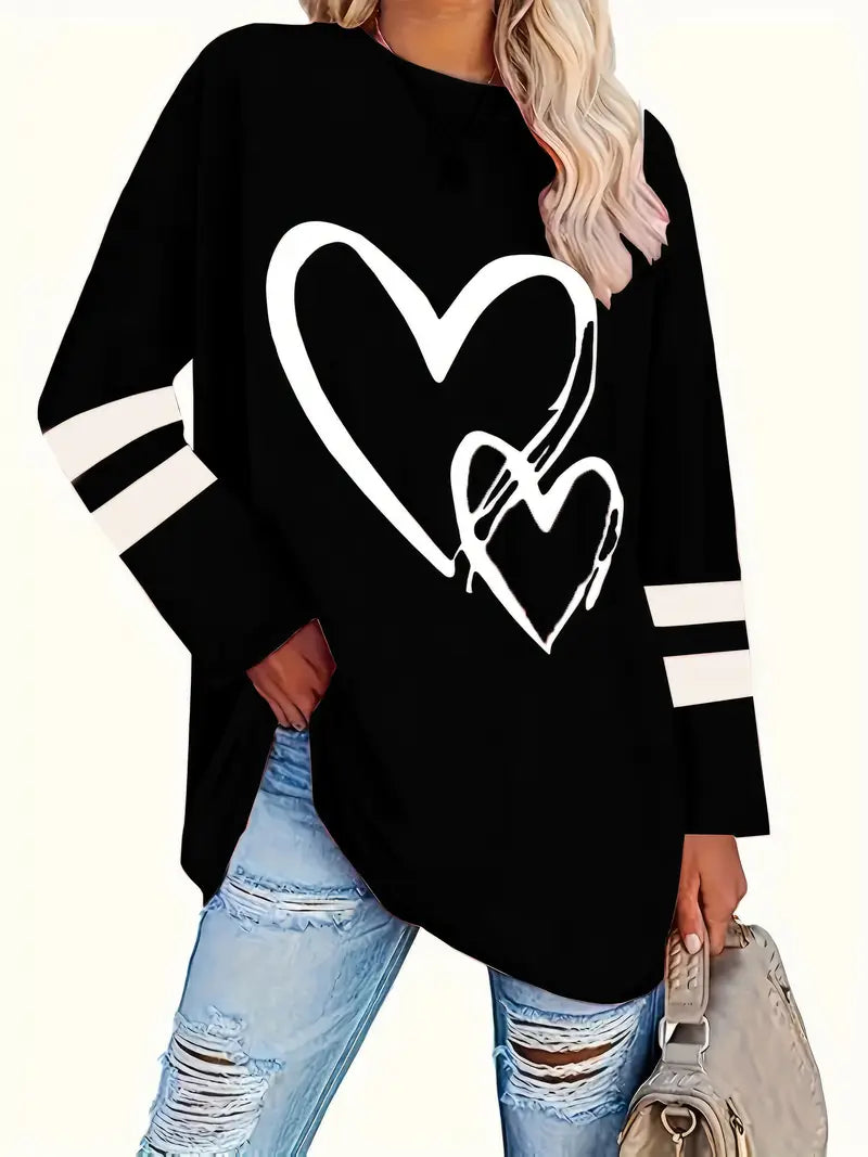 Kärlek & Stöd Sweatshirt | Tillsammans mot Bröstcancer