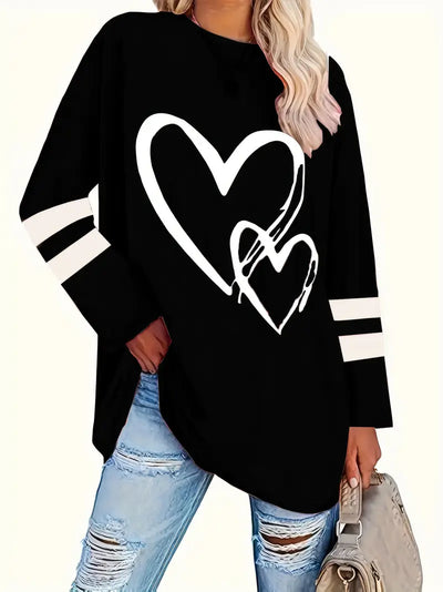 Kärlek & Stöd Sweatshirt | Tillsammans mot Bröstcancer
