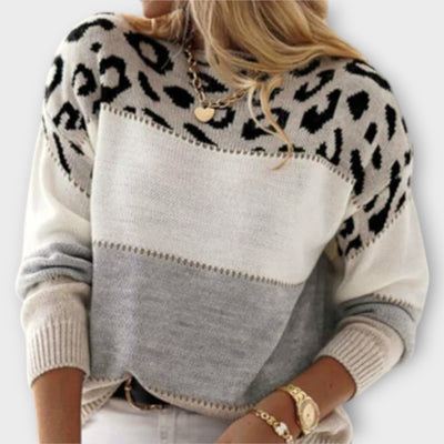 Sheela™ - Elegant Leopardtröja