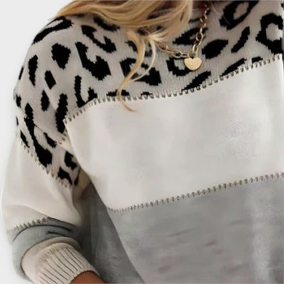 Sheela™ - Elegant Leopardtröja