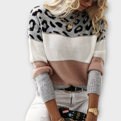 Sheela™ - Elegant Leopardtröja