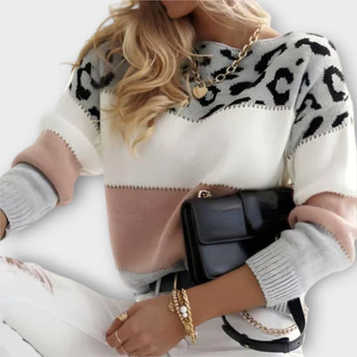 Sheela™ - Elegant Leopardtröja