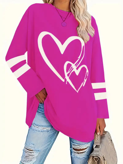 Kärlek & Stöd Sweatshirt | Tillsammans mot Bröstcancer